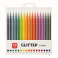 Glitter Gelpennor – 18 färger av ren skaparglädje