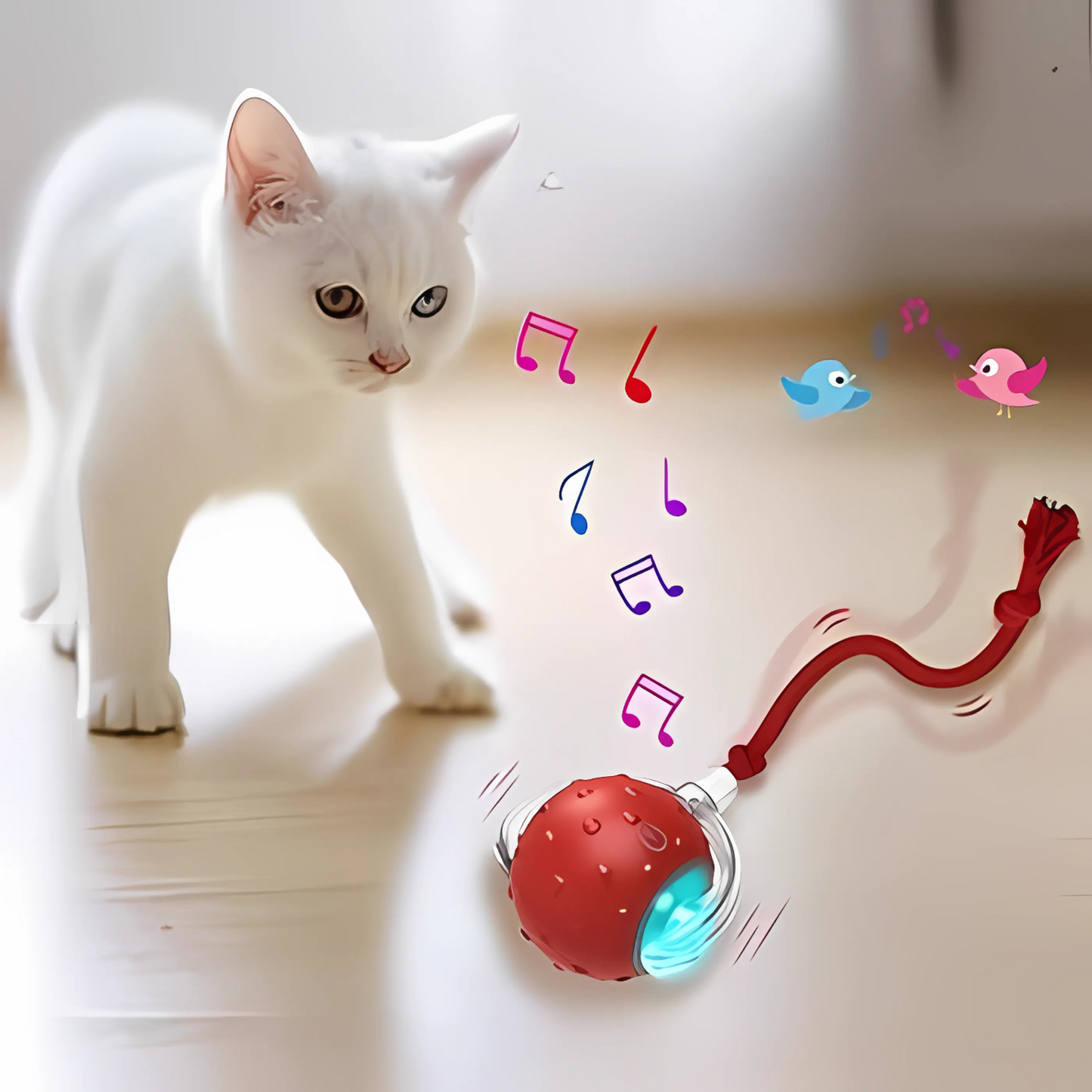 Pawsy – smart lek för glada katter